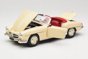 Mercedes 190 SL W121 Beige Minichamps 1:18 103037034 Druckguss — Bild 2 von 8
