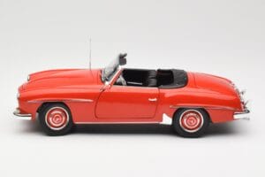 Mercedes 190 SL W121 Guards Red Minichamps 1:18 100037032 Druckguss — Bild 4 von 8