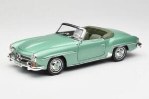Mercedes 190 SL W121 Hellgrün Metallic Norev 1:18 183401 Druckguss