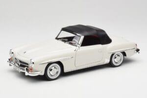 Mercedes 190 SL W121 Hellgrau Norev 1:18 B66040710 Druckguss — Bild 3 von 10