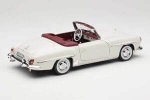 Mercedes 190 SL W121 Hellgrau Norev 1:18 B66040710 Druckguss — Bild 4 von 10