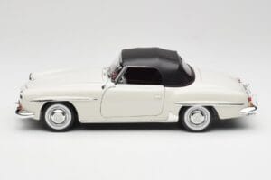 Mercedes 190 SL W121 Hellgrau Norev 1:18 B66040710 Druckguss — Bild 5 von 10