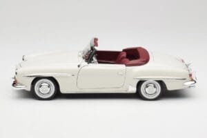 Mercedes 190 SL W121 Hellgrau Norev 1:18 B66040710 Druckguss — Bild 6 von 10