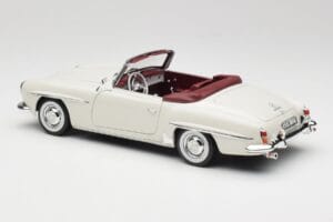 Mercedes 190 SL W121 Hellgrau Norev 1:18 B66040710 Druckguss — Bild 9 von 10