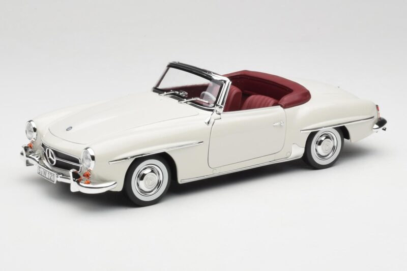 Mercedes 190 SL W121 Hellgrau Norev 1:18 B66040710 Druckguss