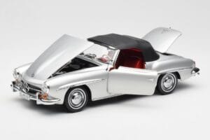 Mercedes 190 SL W121 Silber Norev 1:18 B660640604 Druckguss — Bild 2 von 8