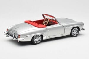 Mercedes 190 SL W121 Silber Norev 1:18 B660640604 Druckguss — Bild 3 von 8