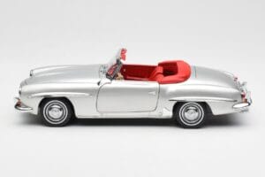Mercedes 190 SL W121 Silber Norev 1:18 B660640604 Druckguss — Bild 4 von 8