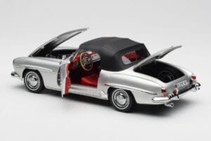 Mercedes 190 SL W121 Silber Norev 1:18 B660640604 Druckguss — Bild 5 von 8
