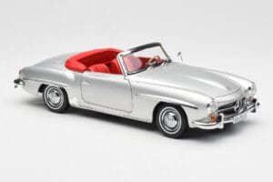 Mercedes 190 SL W121 Silber Norev 1:18 B660640604 Druckguss — Bild 6 von 8