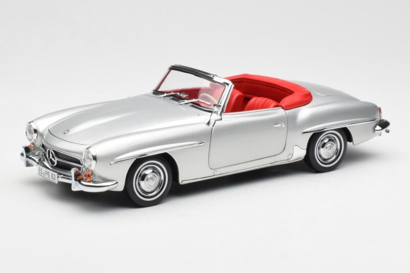 Mercedes 190 SL W121 Silber Norev 1:18 B660640604 Druckguss