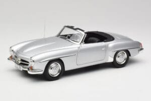 Mercedes 190 SL W121 Silber Grau Minichamps 1:18 100037031 Druckguss