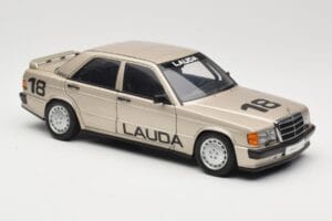 Mercedes 190E 2.3-16 W201 #1 N. Lauda Race of Champions Nurburgring 1984 AUTOart 1:18 88431 Druckguss — Bild 6 von 8