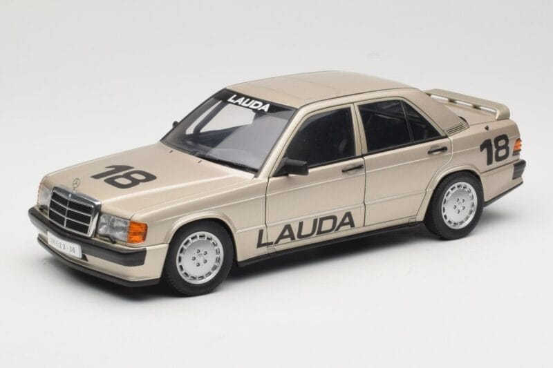 Mercedes 190E 2.3-16 W201 #1 N. Lauda Race of Champions Nurburgring 1984 AUTOart 1:18 88431 Druckguss