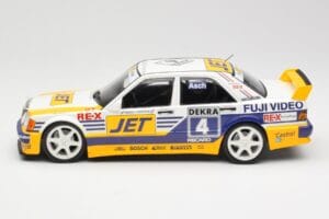 Mercedes 190E 2.5-16 EVO 1 W201 Team MS-Jet #4 R. Asch DTM 1989 Minichamps 1:18 155893604 Druckguss — Bild 3 von 6