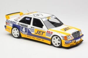 Mercedes 190E 2.5-16 EVO 1 W201 Team MS-Jet #4 R. Asch DTM 1989 Minichamps 1:18 155893604 Druckguss — Bild 4 von 6