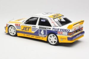 Mercedes 190E 2.5-16 EVO 1 W201 Team MS-Jet #4 R. Asch DTM 1989 Minichamps 1:18 155893604 Druckguss — Bild 5 von 6