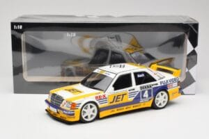 Mercedes 190E 2.5-16 EVO 1 W201 Team MS-Jet #4 R. Asch DTM 1989 Minichamps 1:18 155893604 Druckguss — Bild 6 von 6