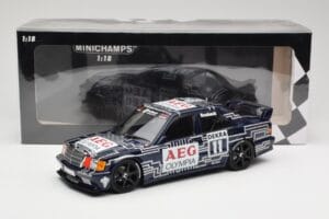 Mercedes 190E 2.5-16 EVO 1 W201 Team Snobeck #11 D. Snobeck DTM 1989 Minichamps 1:18 155893611 Druckguss — Bild 6 von 6