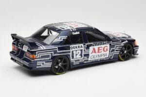 Mercedes 190E 2.5-16 EVO 1 W201 Team Snobeck #12 A. Cudini DTM 1989 Minichamps 1:18 155893612 Druckguss — Bild 2 von 6