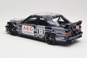 Mercedes 190E 2.5-16 EVO 1 W201 Team Snobeck #12 A. Cudini DTM 1989 Minichamps 1:18 155893612 Druckguss — Bild 5 von 6