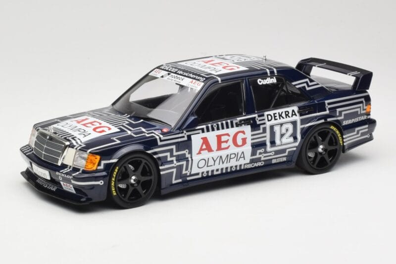 Mercedes 190E 2.5-16 EVO 1 W201 Team Snobeck #12 A. Cudini DTM 1989 Minichamps 1:18 155893612 Druckguss