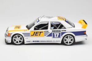 Mercedes 190E 2.5-16 EVO I W201 #17 Team MS-Jet J. van Ommen DTM 1990 Minichamps 1:18 155903617 Druckguss — Bild 5 von 6
