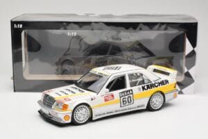 Mercedes 190E 2.5-16 EVO I W201 #60 Team AMG Mercedes K. Wendlinger DTM 1990 Minichamps 1:18 155903660 Druckguss — Bild 6 von 6