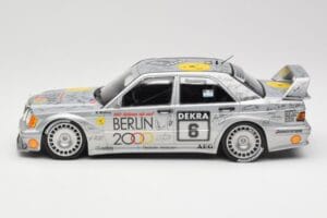 Mercedes 190E 2.5-16 EVO II W201 #6 Team AMG Mercedes K. Rosberg DTM 1992 Minichamps 1:18 155923606 Druckguss — Bild 5 von 6