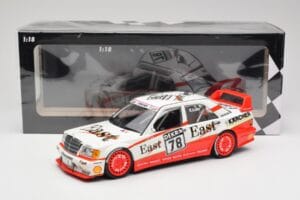 Mercedes 190E 2.5-16 EVO II W201 #78 Team AMG E. Lohr DTM 1991 Minichamps 1:18 155913678 Druckguss — Bild 6 von 6