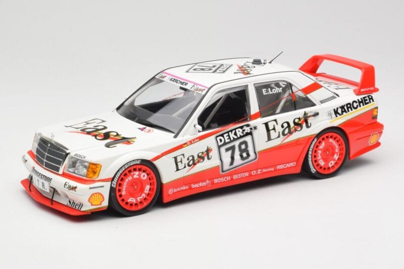 Mercedes 190E 2.5-16 EVO II W201 #78 Team AMG E. Lohr DTM 1991 Minichamps 1:18 155913678 Druckguss