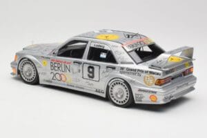 Mercedes 190E 2.5-16 EVO II W201 #9 Zung Fu K. Ludwig Guia Race Macau 1992 Minichamps 1:18 155923609 Druckguss — Bild 4 von 6