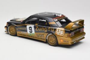 Mercedes 190E 2.5-16 EVO II W201 #9 Zung Fu K. Ludwig Guia Race Macau 1991 Minichamps 1:18 155913609 Druckguss — Bild 4 von 6