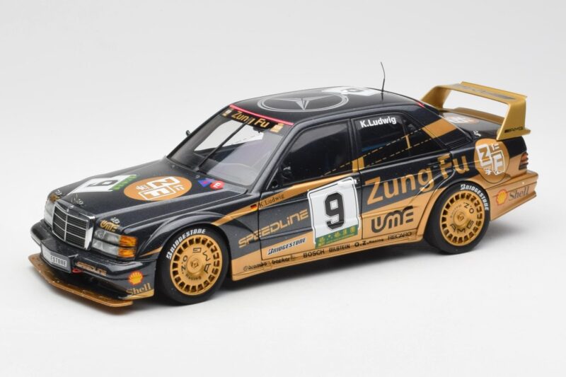 Mercedes 190E 2.5-16 Evo II #9 K. Ludwig Macau GP 3rd Place 1991 AUTOart 1:18 89135 Druckguss