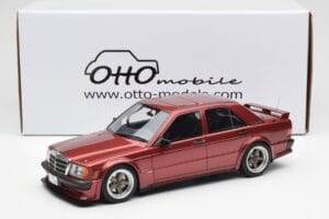 Mercedes 190E 2.5-16 W201 RAUH-Welt Republik Rot Otto 1:18 OT1083 Resin — Bild 6 von 6