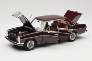 Mercedes 200 W115 Dunkel Rotbraun Norev 1:18 183778 Druckguss — Bild 2 von 8