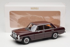Mercedes 200 W115 Dunkel Rotbraun Norev 1:18 183778 Druckguss — Bild 8 von 8