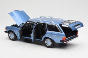 Mercedes 200 S123 T-Modell Diamond Blau Händler Edition Norev 1:18 B66040671 Druckguss — Bild 5 von 8