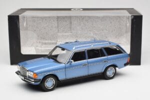 Mercedes 200 S123 T-Modell Diamond Blau Händler Edition Norev 1:18 B66040671 Druckguss — Bild 8 von 8