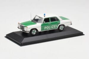 Mercedes 200 W115 Polizei Minichamps 1:43 400034090 Druckguss — Bild 2 von 4