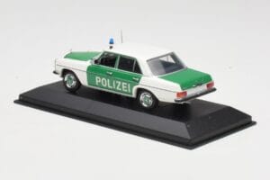 Mercedes 200 W115 Polizei Minichamps 1:43 400034090 Druckguss — Bild 3 von 4
