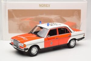 Mercedes 200 W123 Krankenwagen Weiß Norev 1:18 183834 Druckguss — Bild 8 von 8