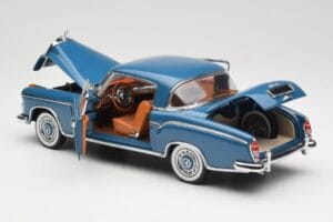 Mercedes 220 SE W128 Blau Sun Star 1:18 3561 Druckguss — Bild 5 von 8