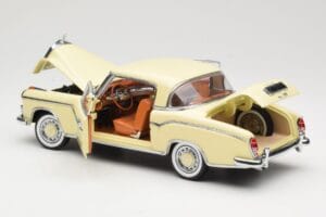 Mercedes 220 SE W128 Coupe Beige Sun Star 1:18 3562 Druckguss — Bild 5 von 8