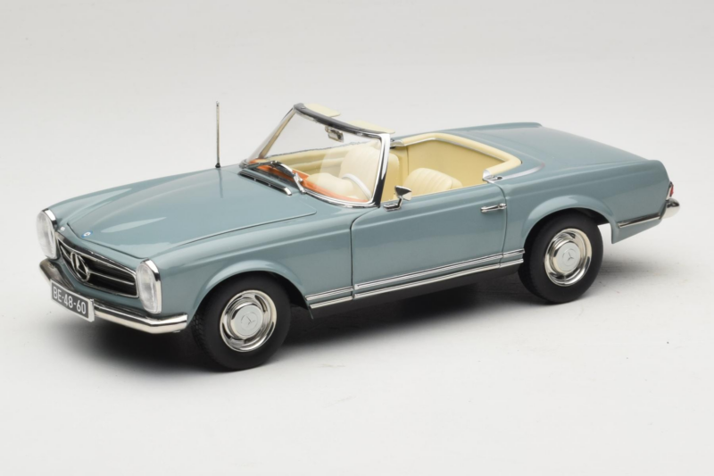 Mercedes 230 SL W113 Horizon Blue Norev 1:18 183992 Druckguss