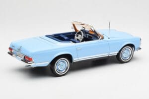 Mercedes 230 SL W113 Pagoda Horizon Blau Händler Edition Norev 1:18 B66040633 Druckguss — Bild 4 von 10