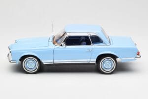 Mercedes 230 SL W113 Pagoda Horizon Blau Händler Edition Norev 1:18 B66040633 Druckguss — Bild 5 von 10