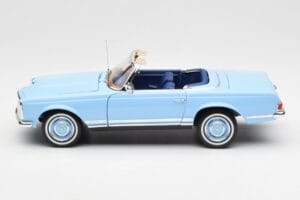 Mercedes 230 SL W113 Pagoda Horizon Blau Händler Edition Norev 1:18 B66040633 Druckguss — Bild 6 von 10