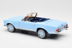 Mercedes 230 SL W113 Pagoda Horizon Blau Händler Edition Norev 1:18 B66040633 Druckguss — Bild 9 von 10