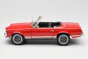 Mercedes 230 SL W113 Pagoda Rot Norev 1:18 B660640596 Druckguss — Bild 4 von 8